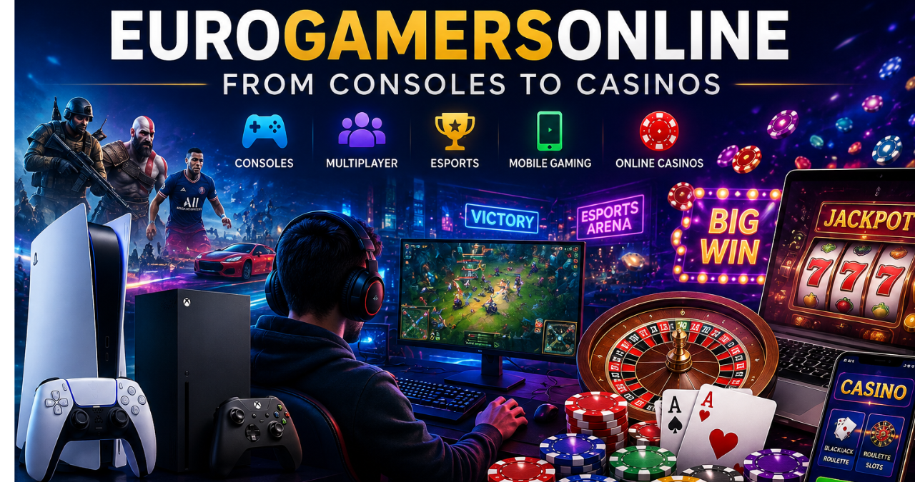eurogamersonline from consoles to casinos