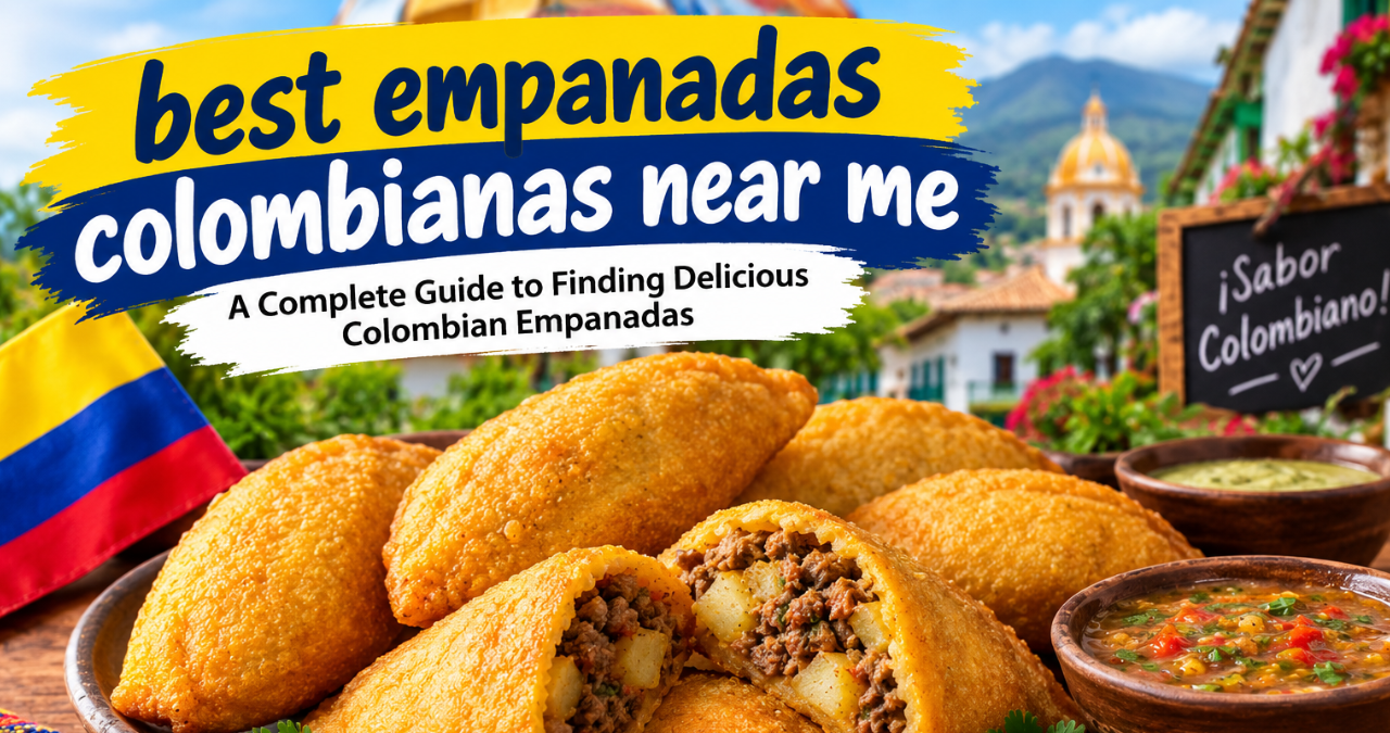 best empanadas colombianas near me