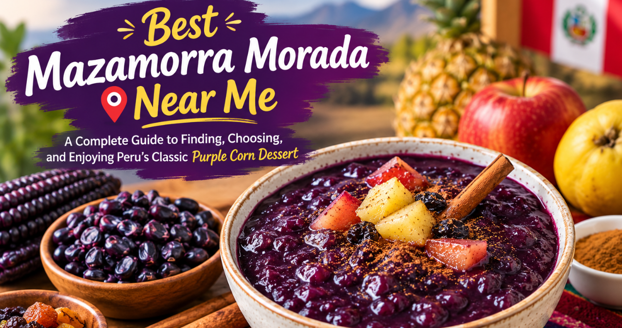 Best Mazamorra Morada Near Me